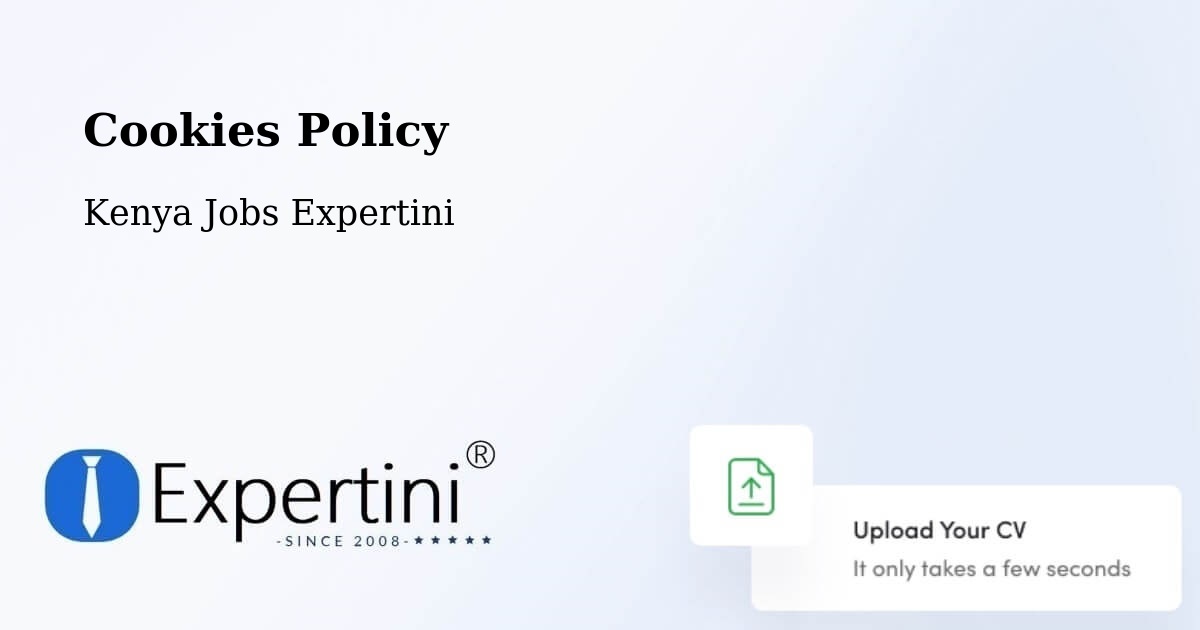 Cookie Policy – Isiolo - Kenya Jobs Expertini